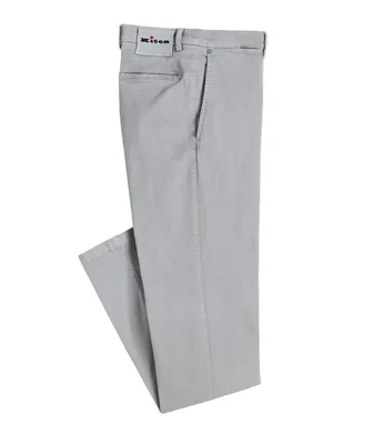 Slim-Fit Stretch Cotton Chino Pants