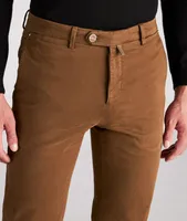 Slim-Fit Stretch-Cotton Chino Pants
