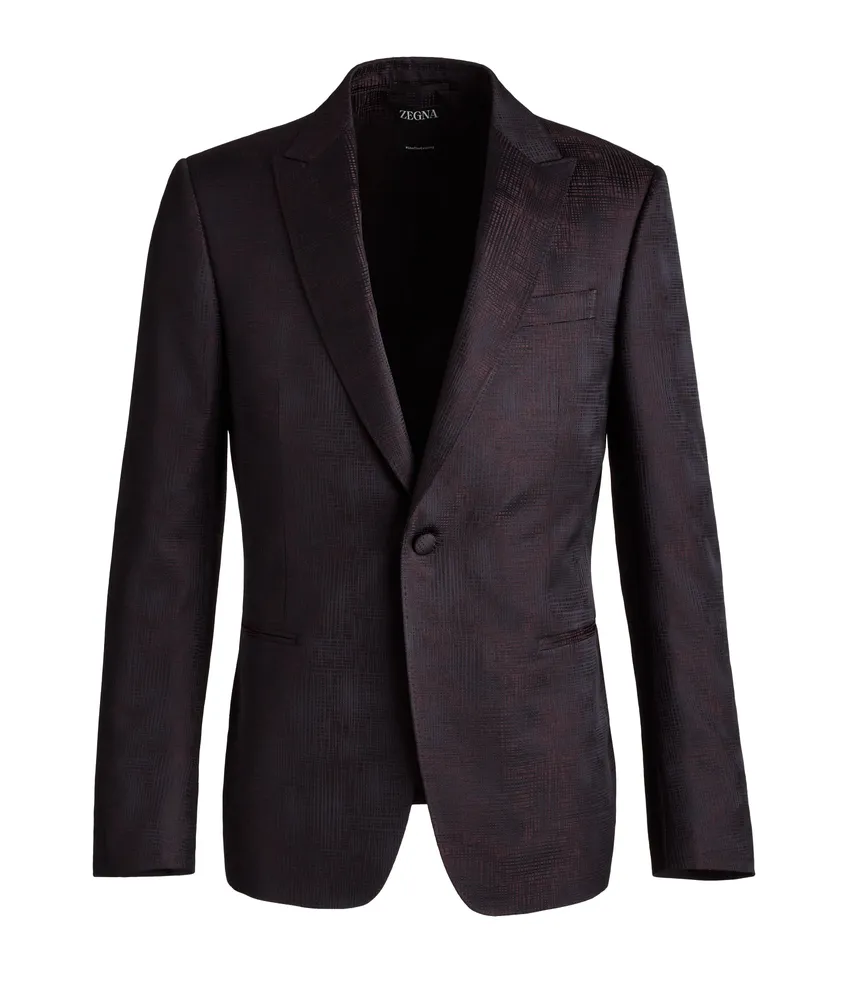 Drop 7 Wool-Blend Jacquard Jacket