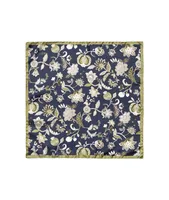 Floral Silk Pocket Square