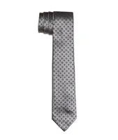 Micro Geometric Silk Tie