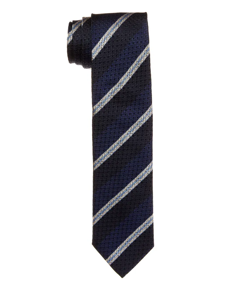 Striped Silk Tie