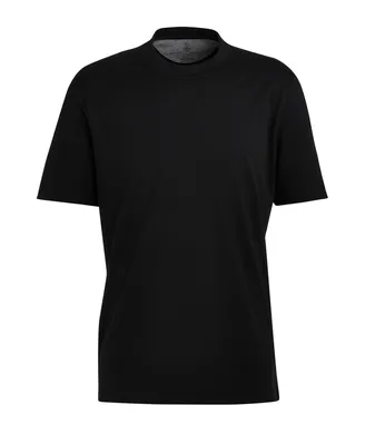 Short-Sleeve Cotton Crewneck T-Shirt