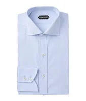 Slim-Fit Cotton Poplin Dress Shirt