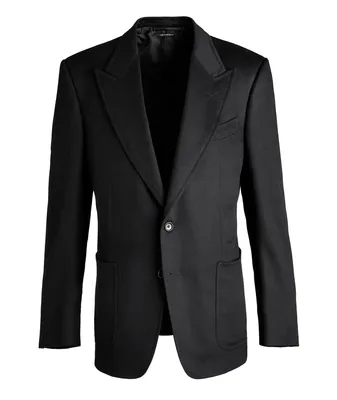 Shelton Brushed Cashmere Twill Sport Jacket