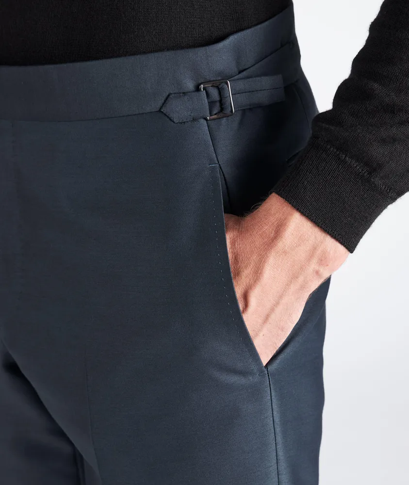 Slim Fit Organza Dress Pants