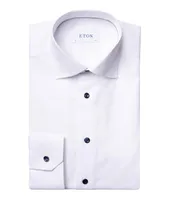 Slim-Fit Twill Cotton Shirt