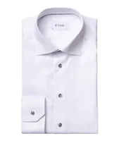 Slim-Fit Cotton Twill Dress Shirt