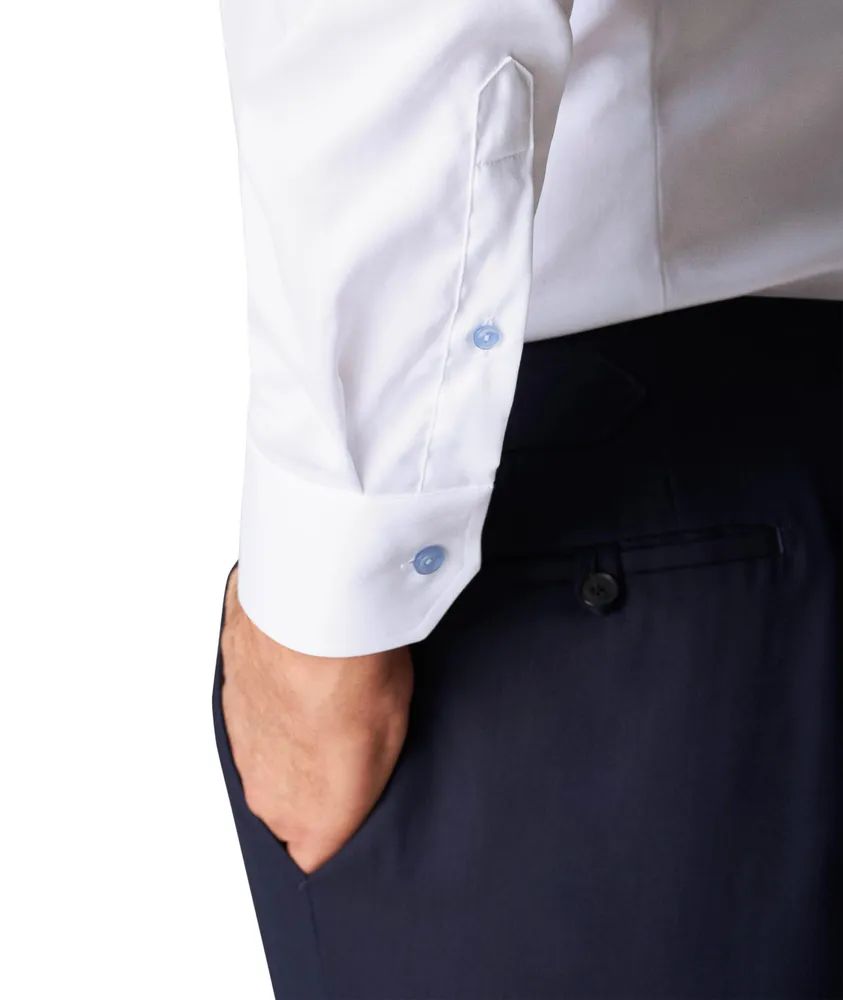 Contemporary-Fit Twill Dress Shirt