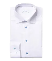 Contemporary-Fit Twill Dress Shirt