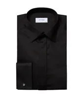 Slim-Fit Fine Twill-Stretch Formal Shirt