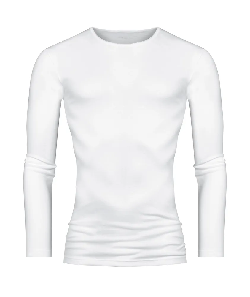 Casual Pima Cotton Long Sleeve T-Shirt