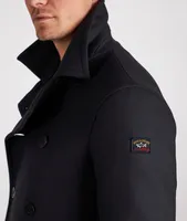 Wool-Cashmere Blend Peacoat