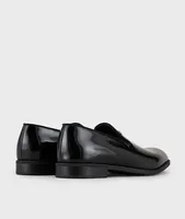 Calfskin Leather Slip-Ons
