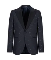 Techno Satin Tuxedo Jacket