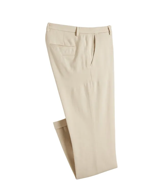 Buy LIFE Khaki Solid Cotton Stretch Slim Fit Mens Trousers  Shoppers Stop