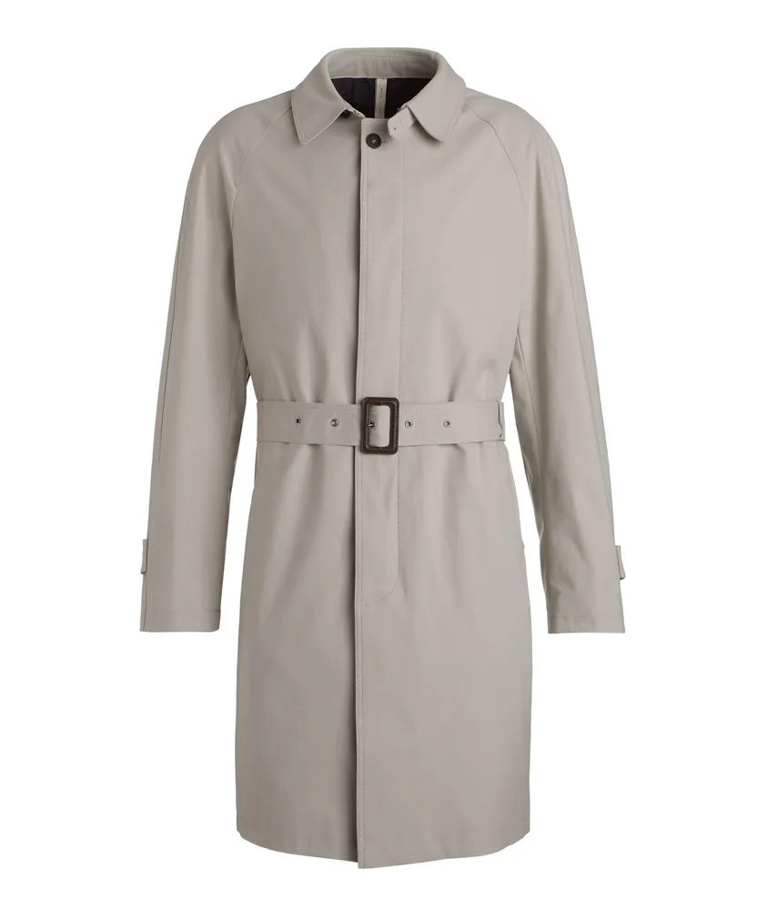 Mercurio Cotton-Stretch Raincoat