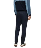 Drawstring Seersucker Stretch-Cotton Trousers