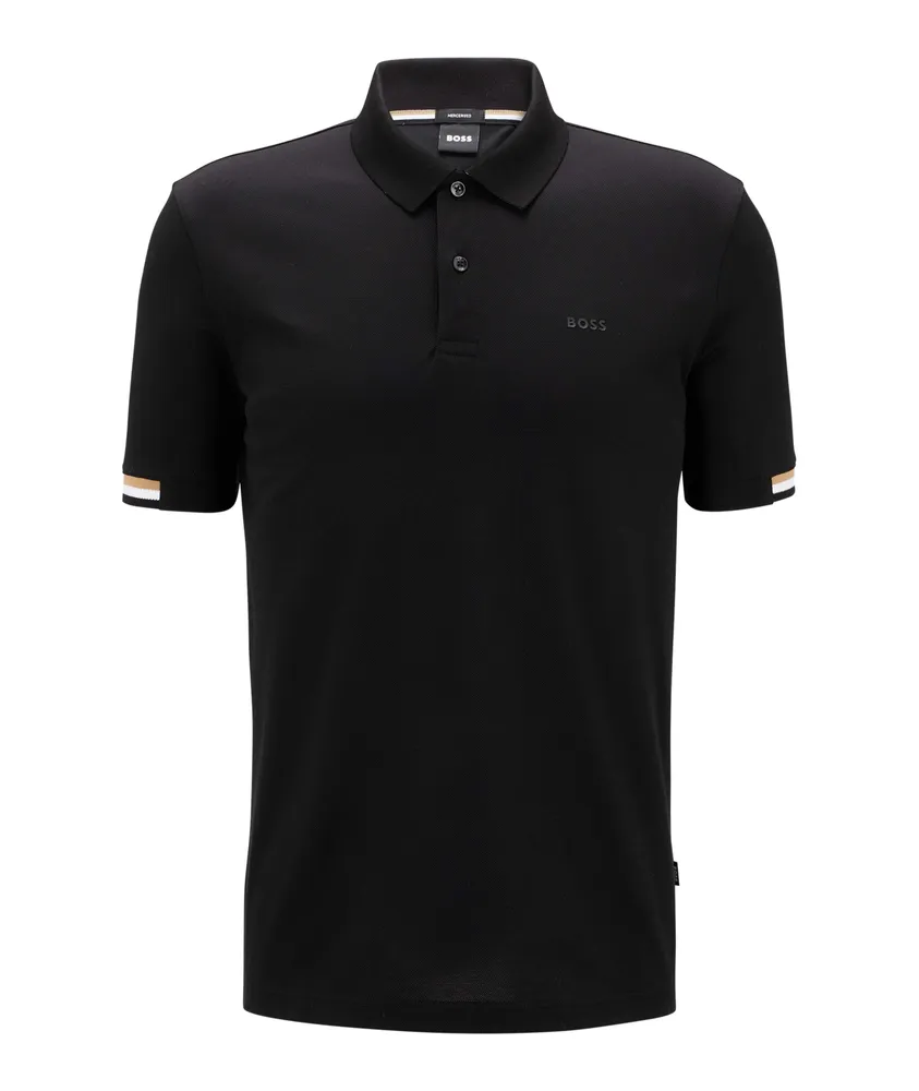 Cotton Rubberized Logo Polo