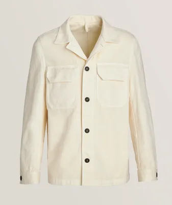 Cotton Blend Field Jacket