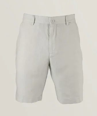 Chambray Linen Shorts