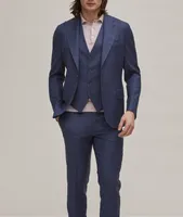 Micro-Houndstooth Drago Wool Suit