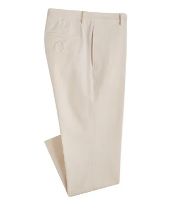 Stretch-Cotton Gabardine Pants