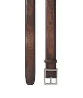 Classic Scritto Leather 35 mm Belt