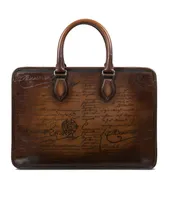 Un Jour Mini Scritto Leather Briefcase