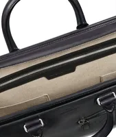 Un Jour Leather Scritto Briefcase