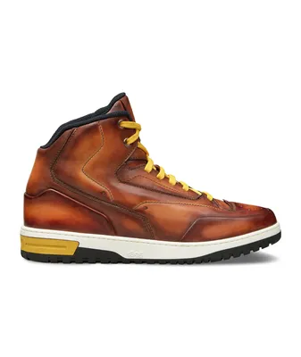 Playoff Leather High Top Sneaker