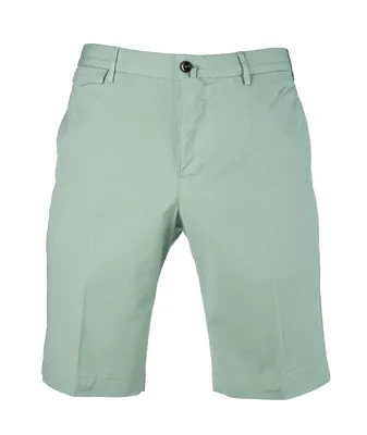 Cotton-Stretch Bermuda Shorts