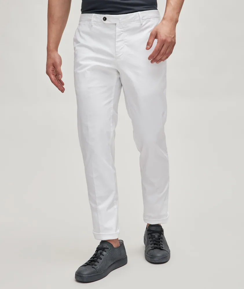 Skinny-fit Stretch-cotton Chino Pants