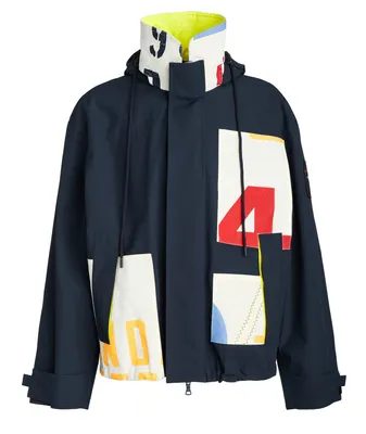 Shop Paul & Shark Typhoon Tie-Dye Technical Jacket