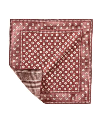 Neat & Plaids Patterned Pocket Square