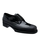 Leather Shell Expander Lace-Up Derbies