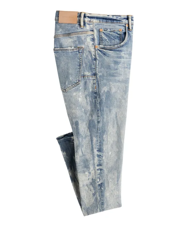 P001 Distressed Western Skinny Jeans