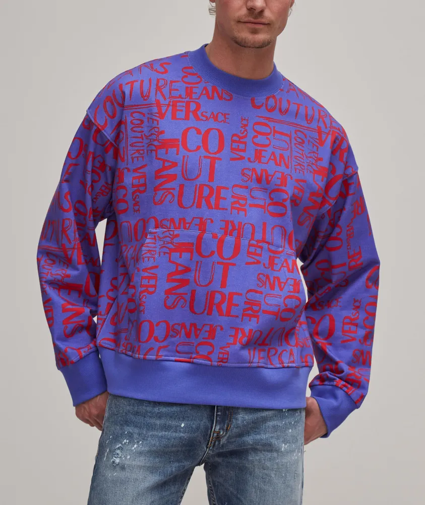 Doodle Logo Cotton Sweatshirt