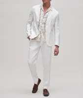 Two-Button Linen Sports Jacket