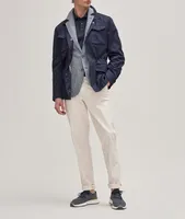 Cotton Herringbone Field Jacket