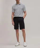 Stripe Terry Cotton Polo