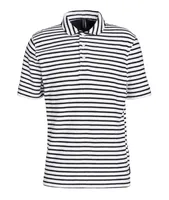 Stripe Terry Cotton Polo