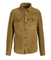 Lambskin Suede Overshirt