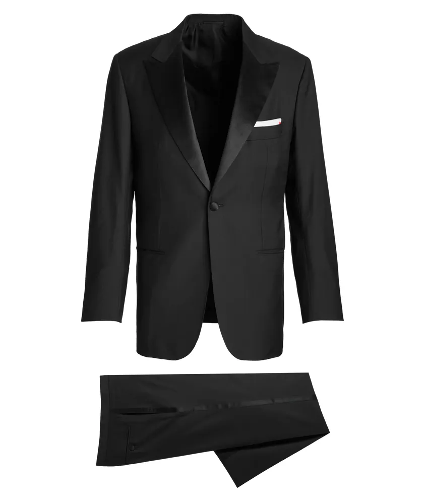 Solid Wool Tuxedo