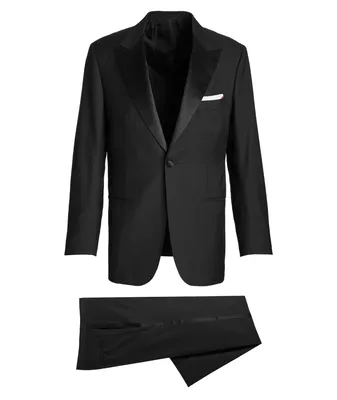 Solid Wool Tuxedo