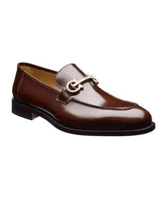 Gancini Patent Leather Loafers