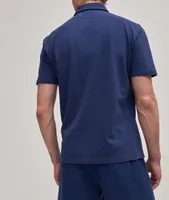 Short-Sleeve Jersey Cotton Piqué Polo
