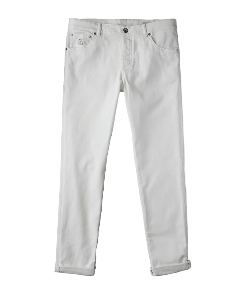 Skinny Fit Stretch-Cotton Jeans