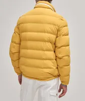 Bonded Nylon Down Puffer Jacket