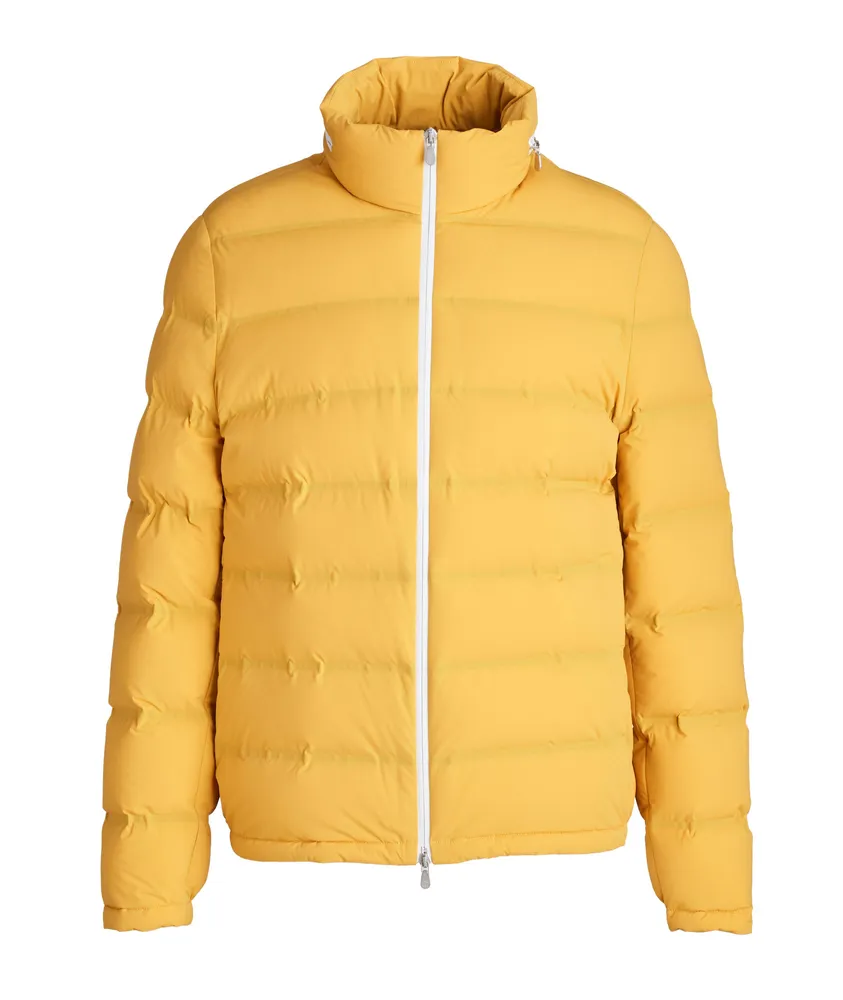 Bonded Nylon Down Puffer Jacket